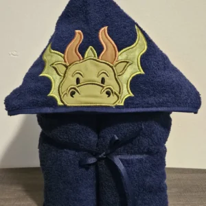 Cheryl's Creative Nook Dragon Hooded Towel