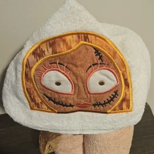Cheryl's Creative Nook Female Skeleton Hooded Towel