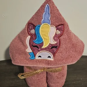 Hooded Towel - Unicorn Cheryl Creative Nook